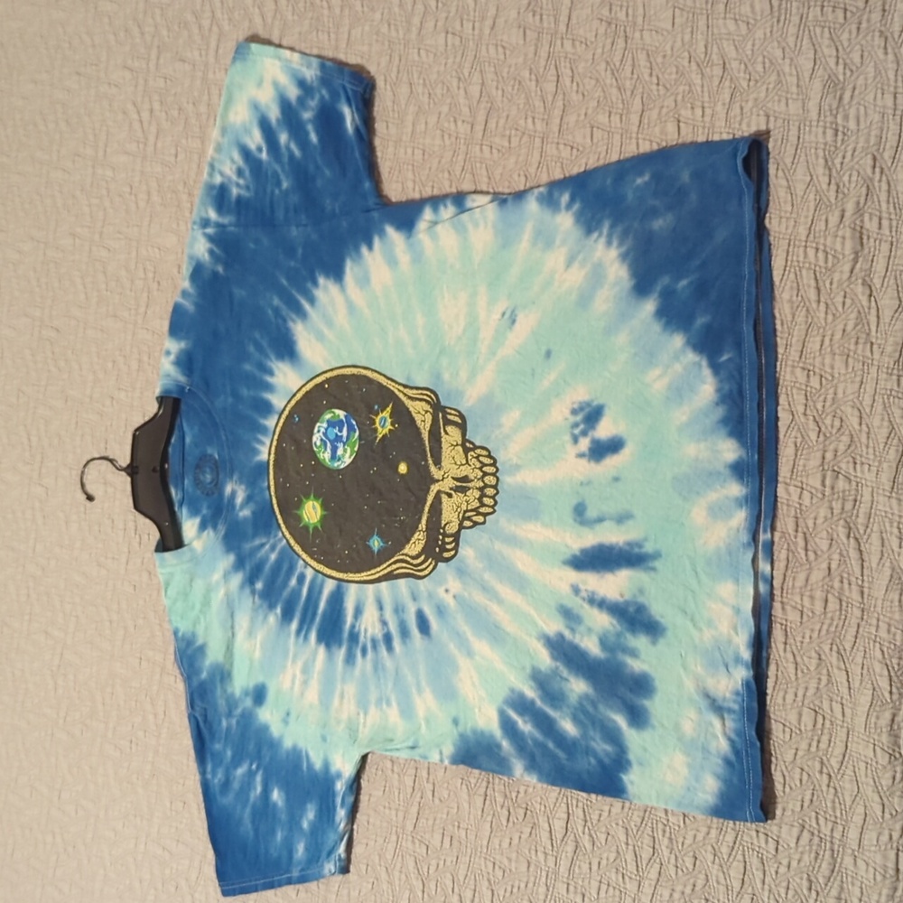 Grateful Dead Blue Tie-Dye Shirt - Picture 5 of 6